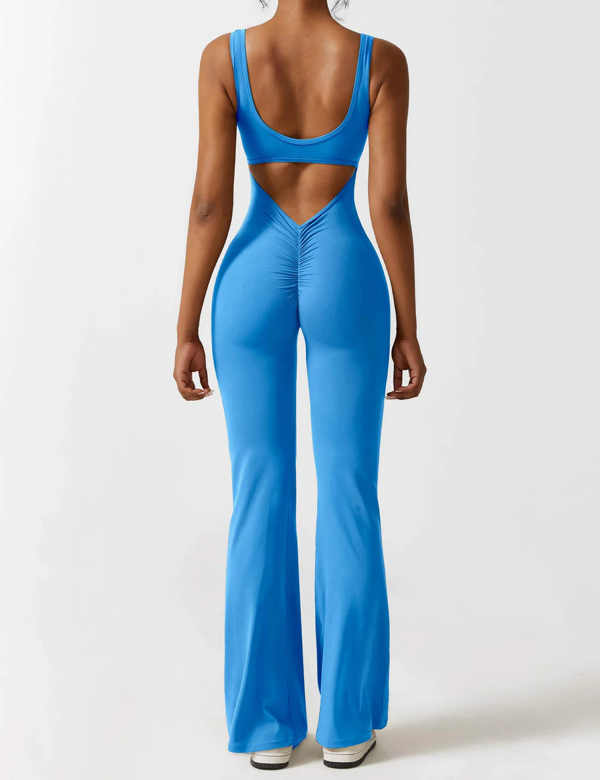 GIVOORA SleekLift - Sleeveless Flare Jumpsuit
