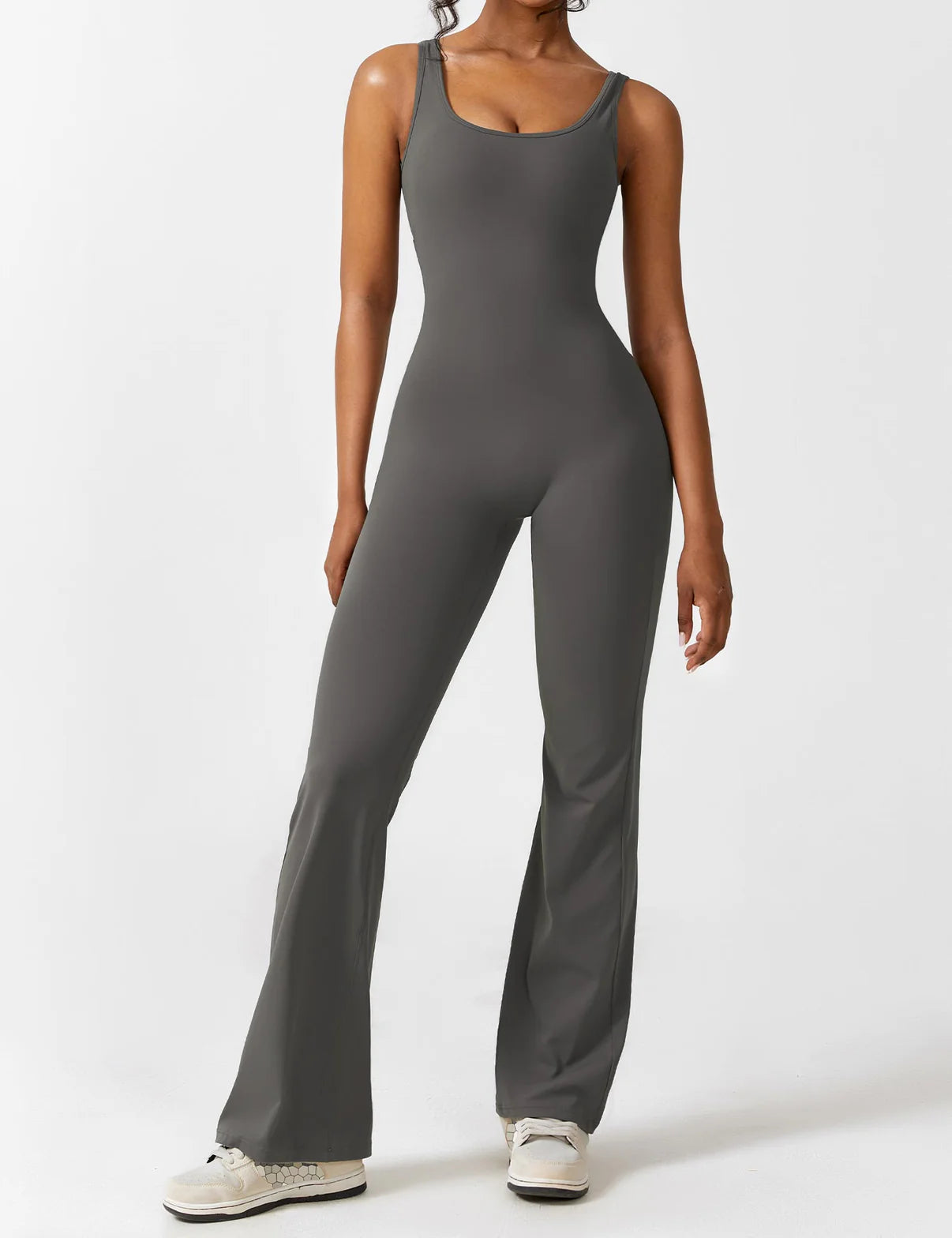 GIVOORA SleekLift - Sleeveless Flare Jumpsuit