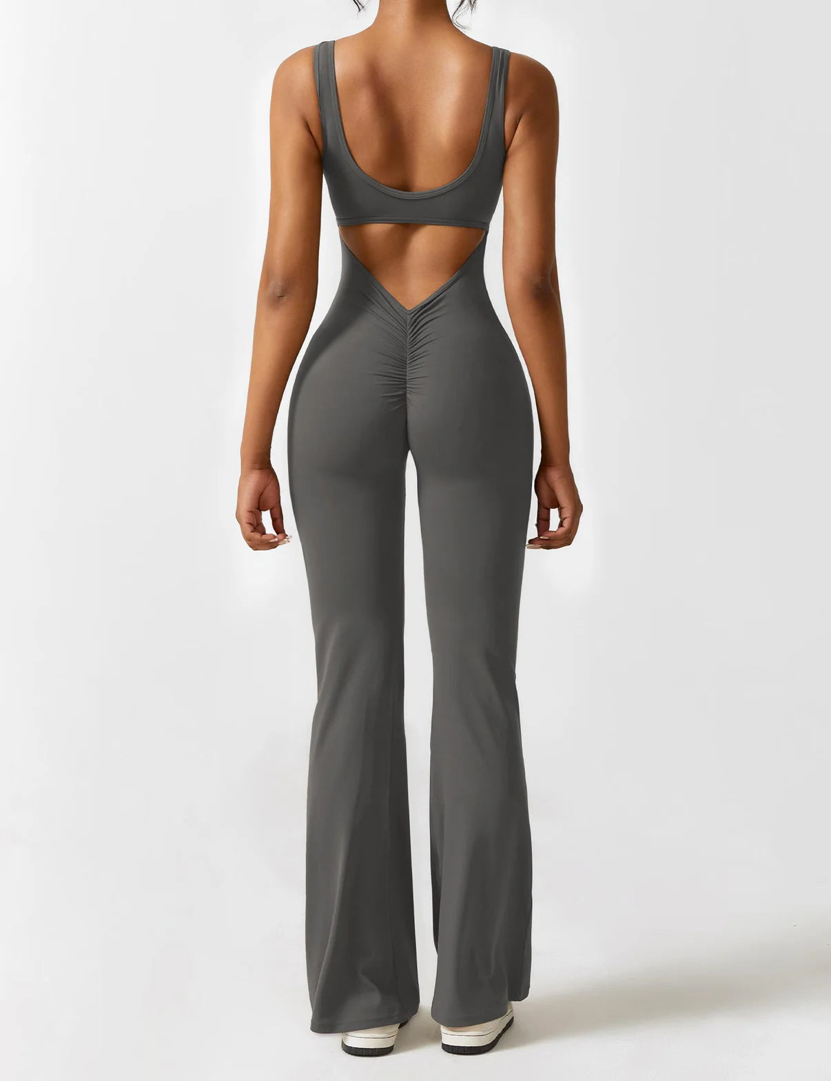 GIVOORA SleekLift - Sleeveless Flare Jumpsuit