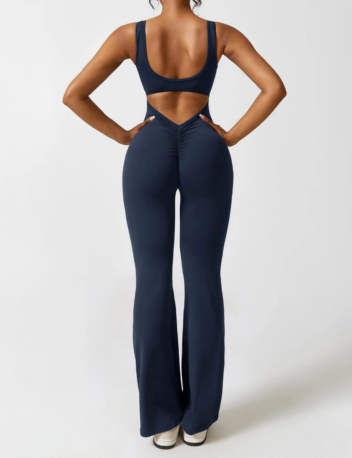 GIVOORA SleekLift - Sleeveless Flare Jumpsuit