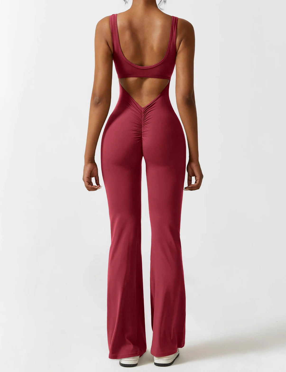 GIVOORA SleekLift - Sleeveless Flare Jumpsuit