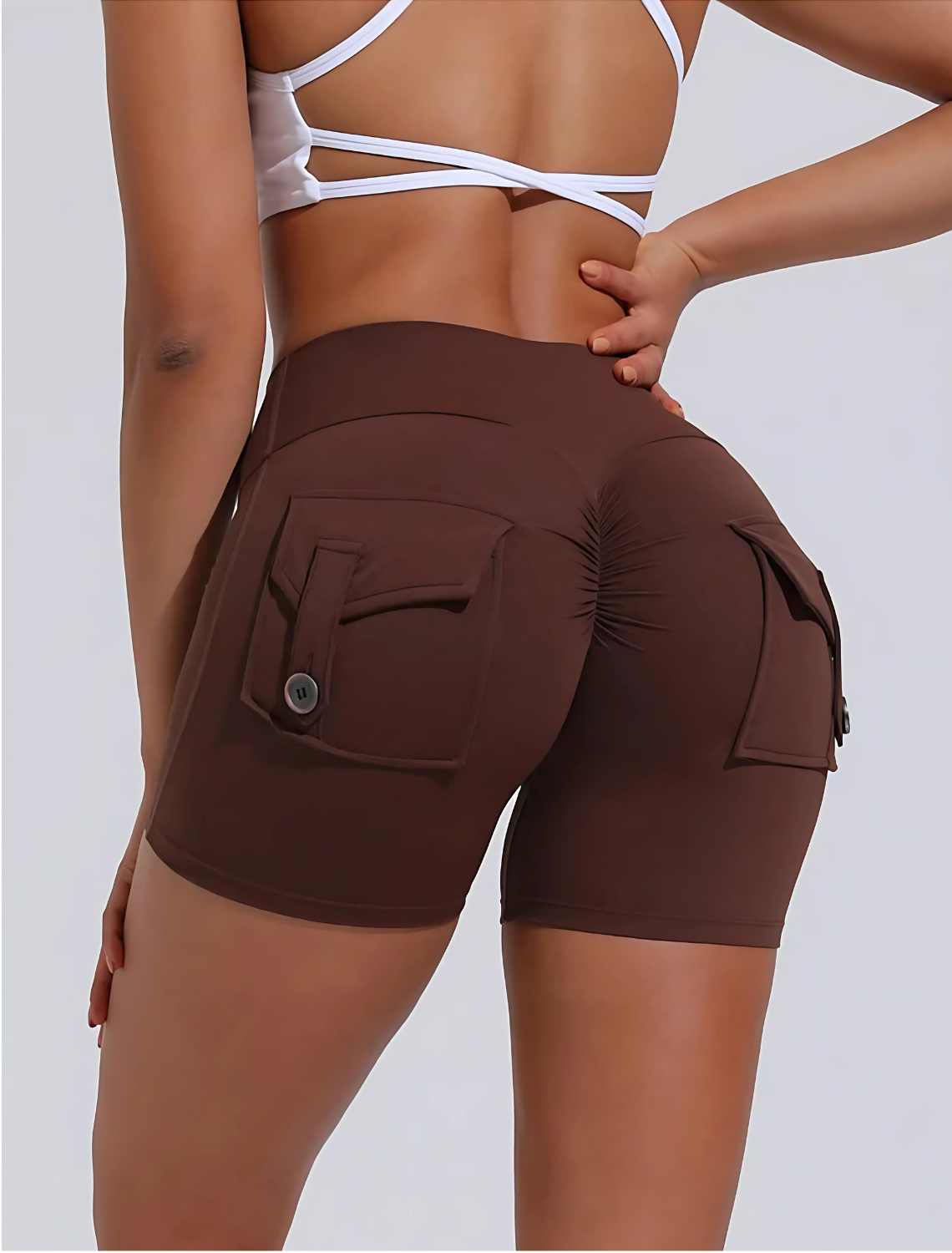 GIVOORA™ High-Waist Sport Shorts