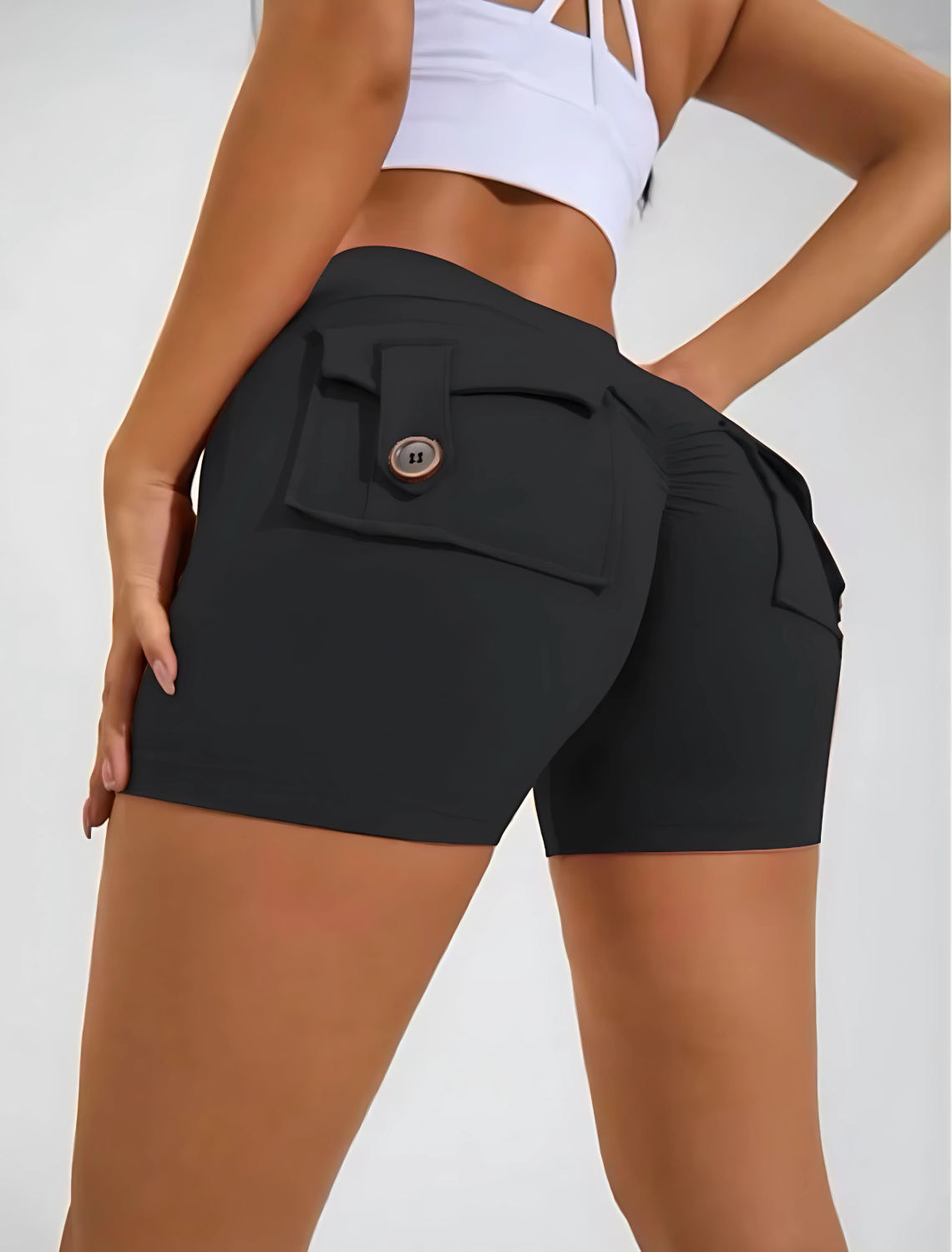 GIVOORA™ High-Waist Sport Shorts