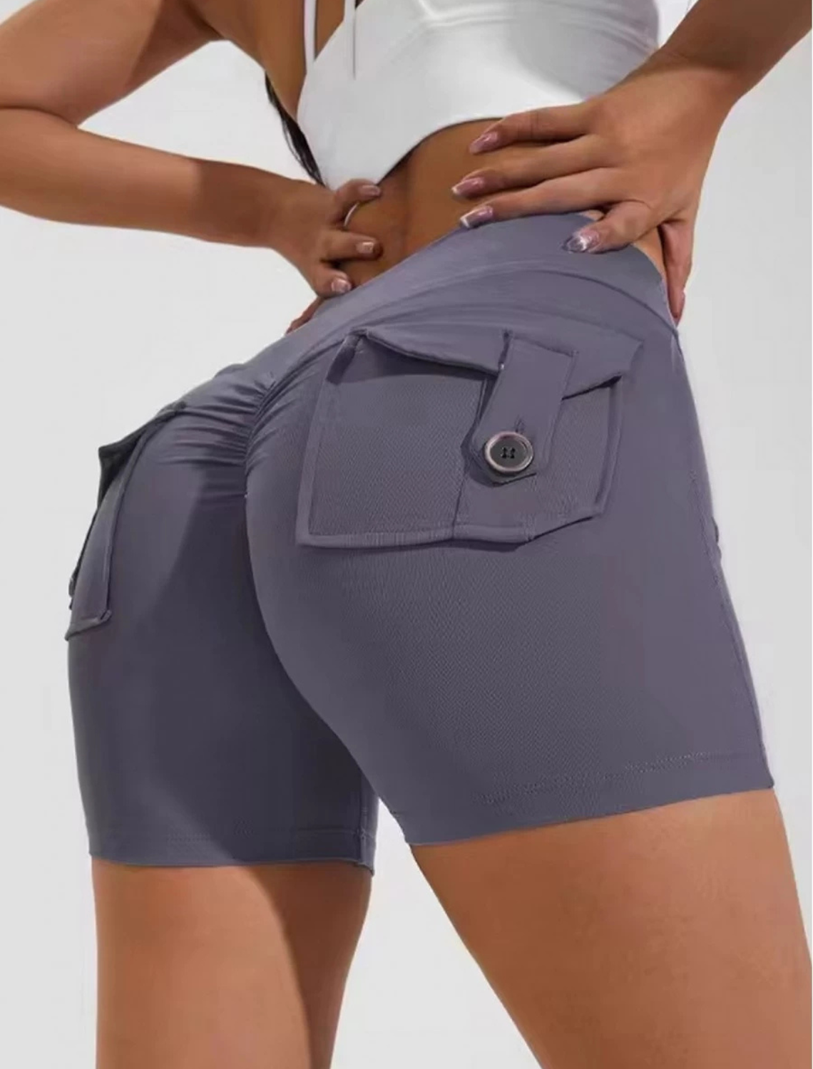 GIVOORA™ High-Waist Sport Shorts