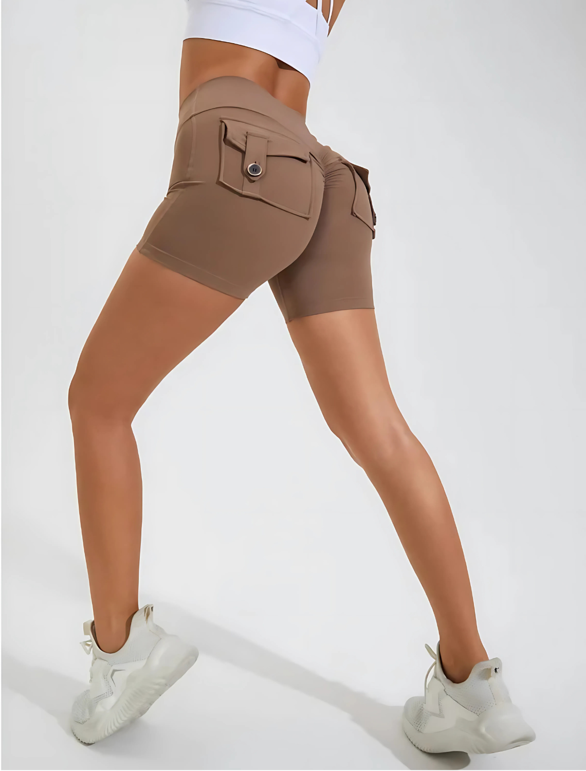 GIVOORA™ High-Waist Sport Shorts