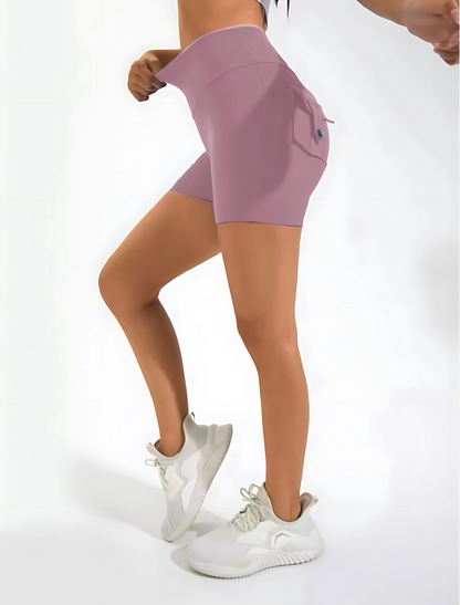 GIVOORA™ High-Waist Sport Shorts