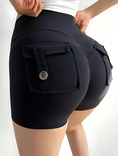 GIVOORA™ High-Waist Sport Shorts