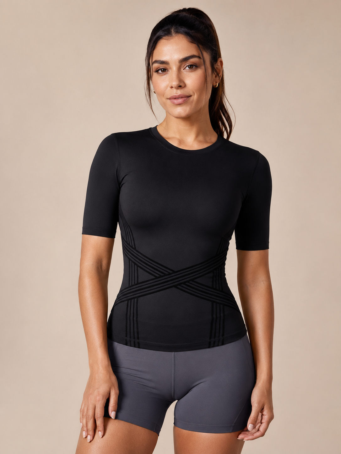 Black Compression T-Shirt