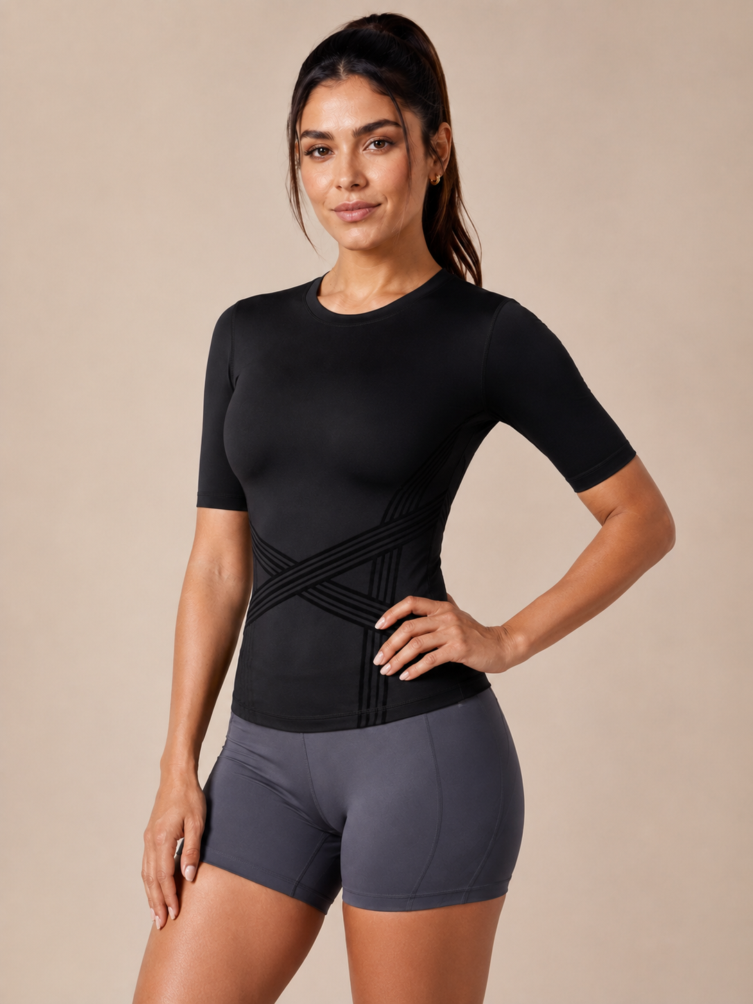 Black Compression T-Shirt