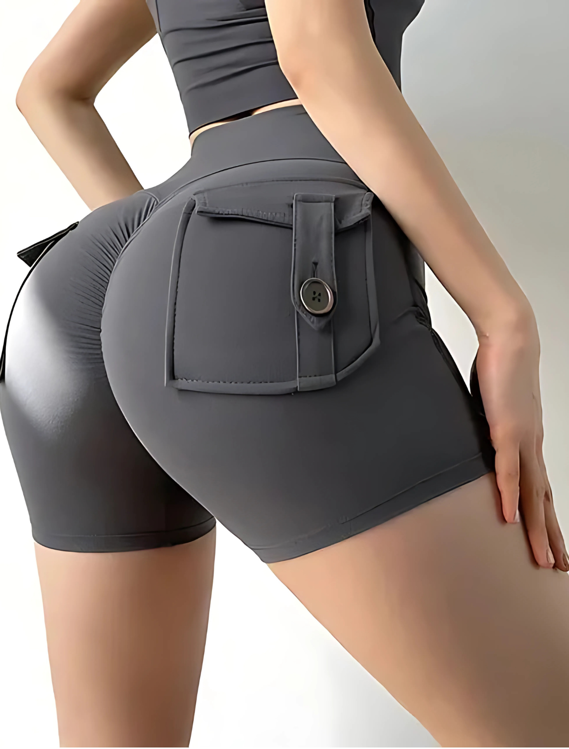 GIVOORA™ High-Waist Sport Shorts