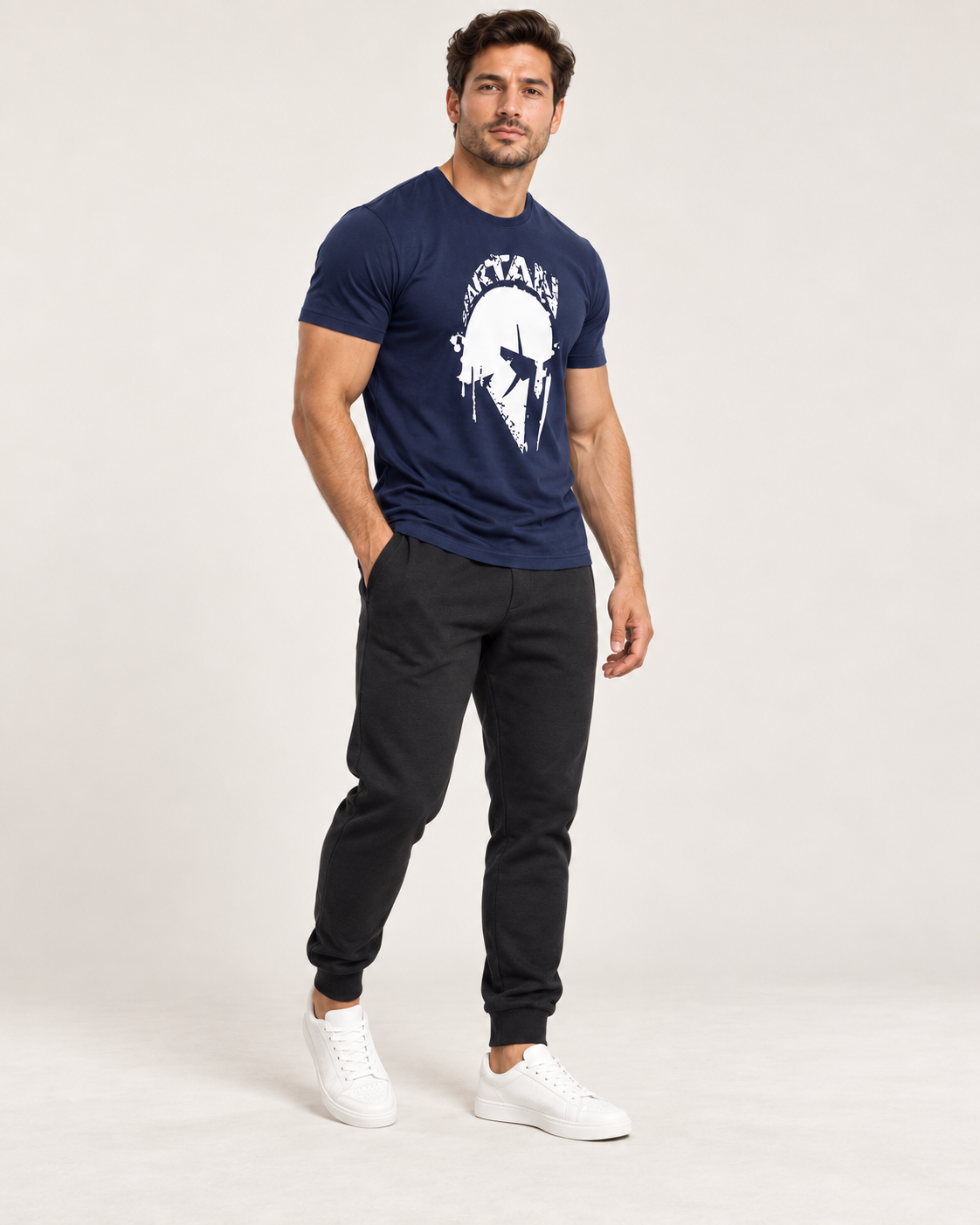 Navy Blue Spartan