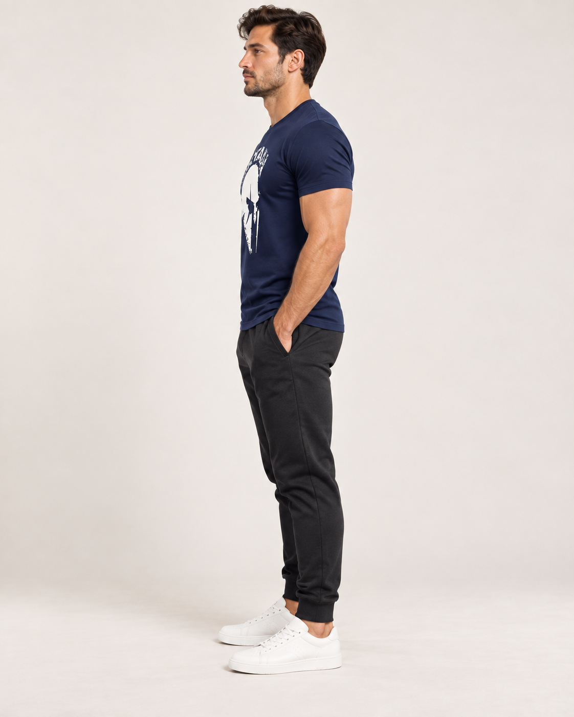Navy Blue Spartan