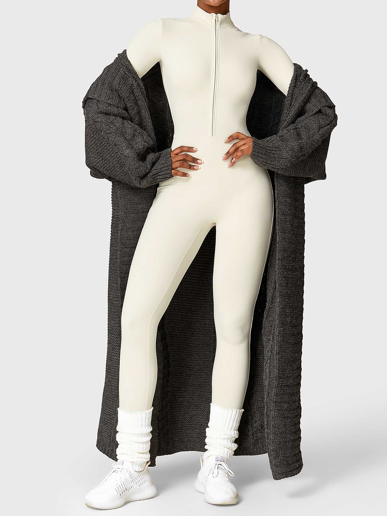 GIVOORA™ Flexi-Fit Zip Fleece