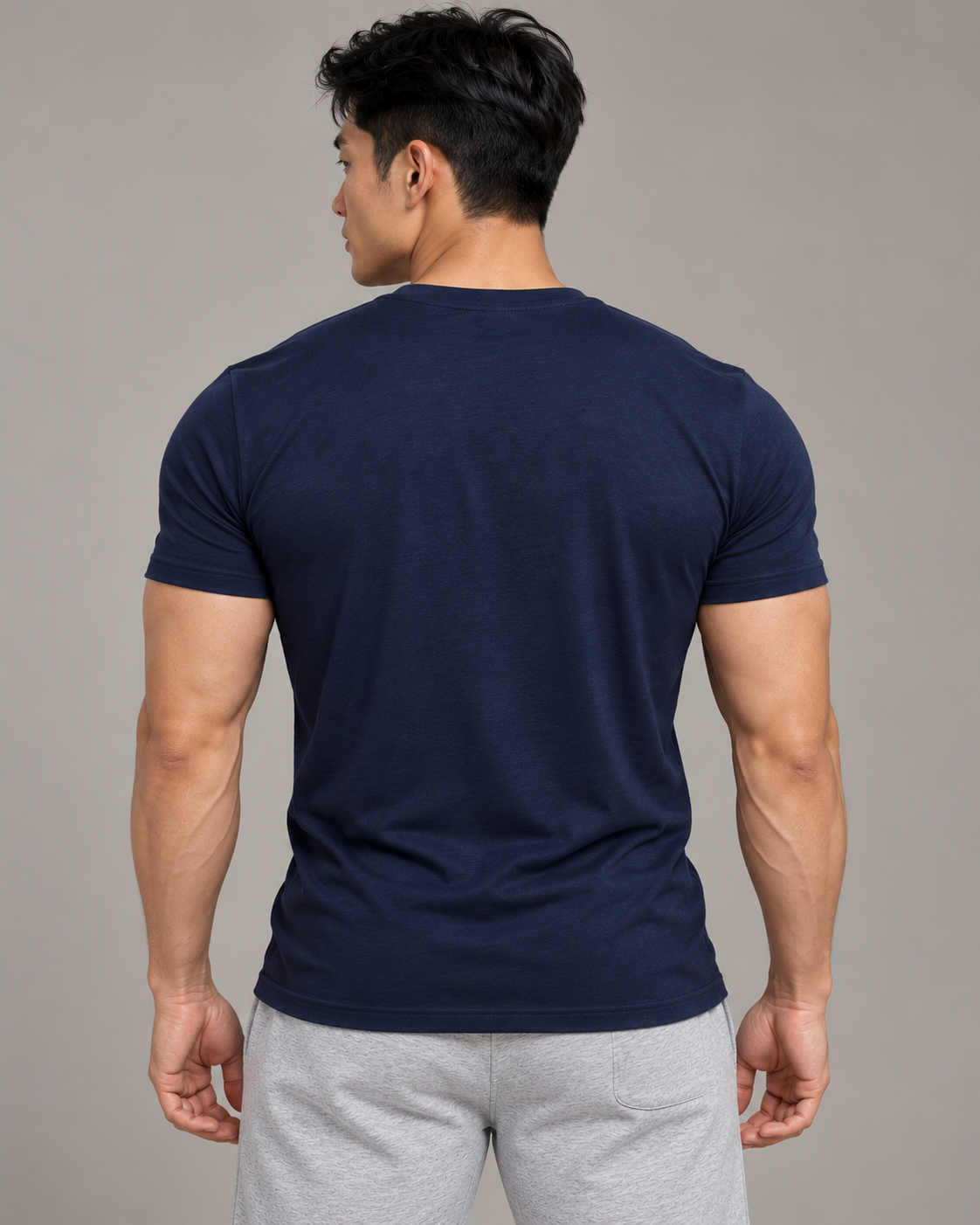 military-skull-t-shirt-Blue