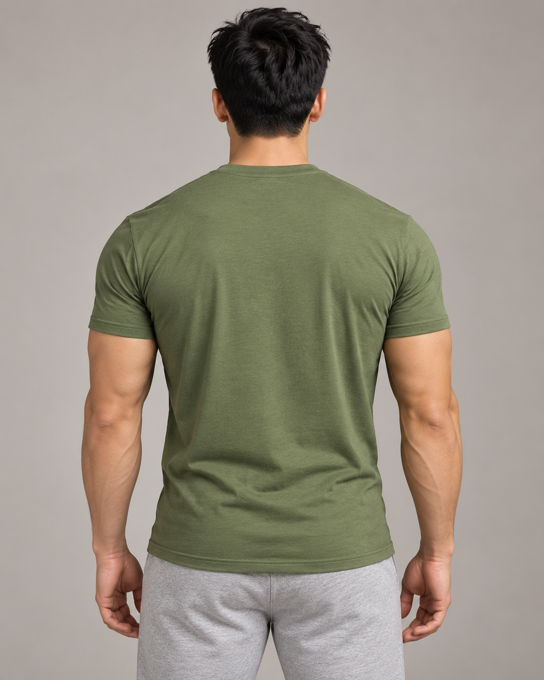 military-skull-t-shirt-Green