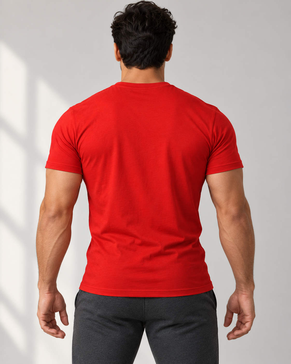 military-skull-t-shirt-Red